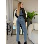 Ryder Denim Leather Tulum