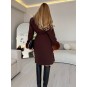 Royal Brown Kaşe Kaban