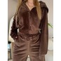 Mocha Velvet Eşofman Takım Mocha Velvet Eşofman Takım