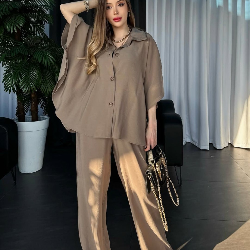 Modal Kumaş Yarasa Kol Giana